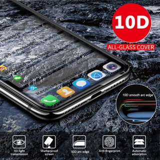 Kính cường lực 10d cao cấp bảo vệ toàn vẹn cho màn hình Iphone 11 12 Pro Max 12 Mini Xs Max Xr X 8 7 Plus