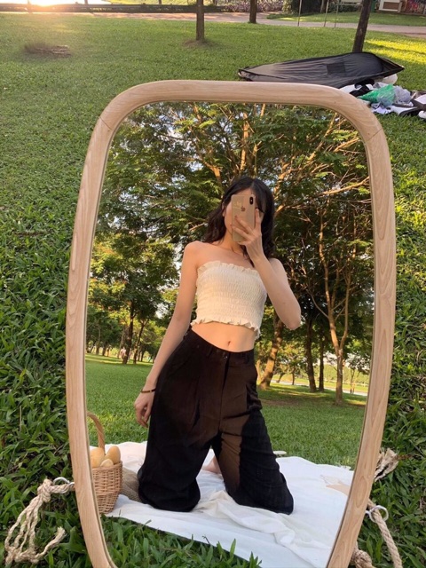 [Mã FAMAYWA giảm 10K đơn 50K] [Kèm ảnh thật ] CROPTOP QUÂY NHÚN | BigBuy360 - bigbuy360.vn