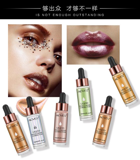 GEL LỎNG NHŨ HIGHLIGHTER BẮT SÁNG ALIVER LIQUID TRẮNG | BigBuy360 - bigbuy360.vn