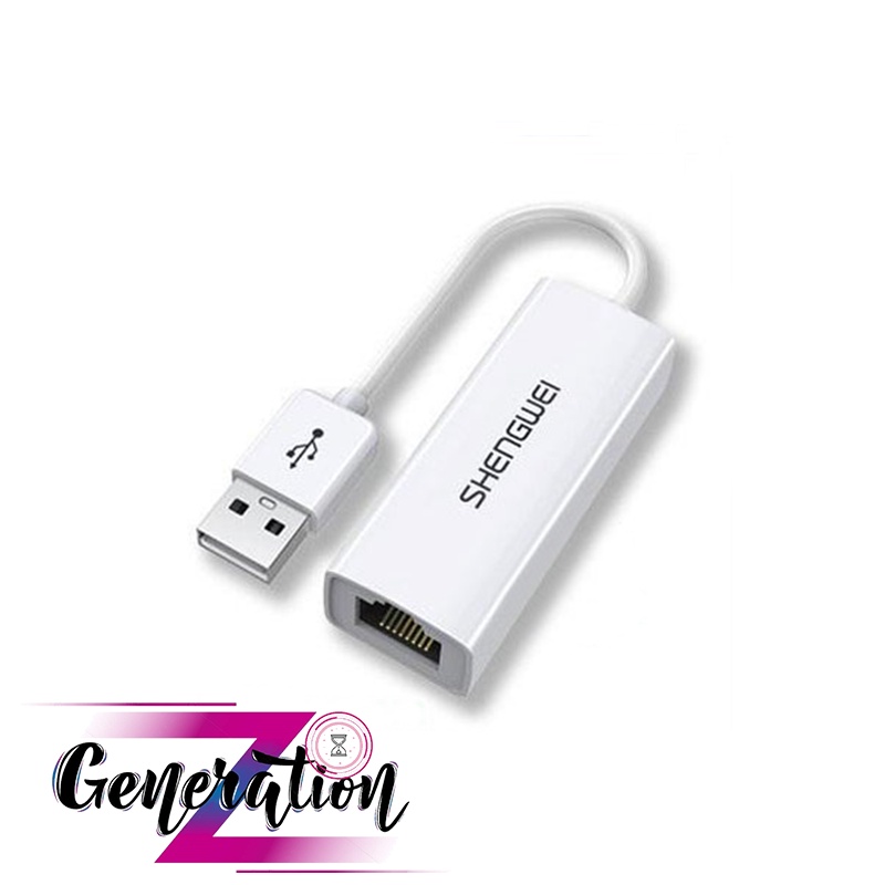 Cáp chuyển USB 2.0 to Lan UR-301W - Adapter chuyển đổi USB ra cổng mạng LAN RJ45 UR-301W