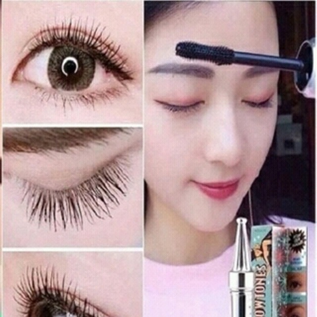 Sale 25% Mascara làm dài mi và đậm chân mày 3D Browtone