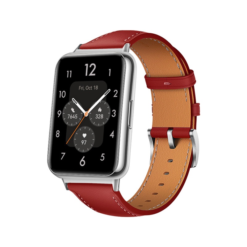 Dây Da PU Có Thể Điều Chỉnh Cho Đồng Hồ Thông Minh Huawei Iwatch Fit 2