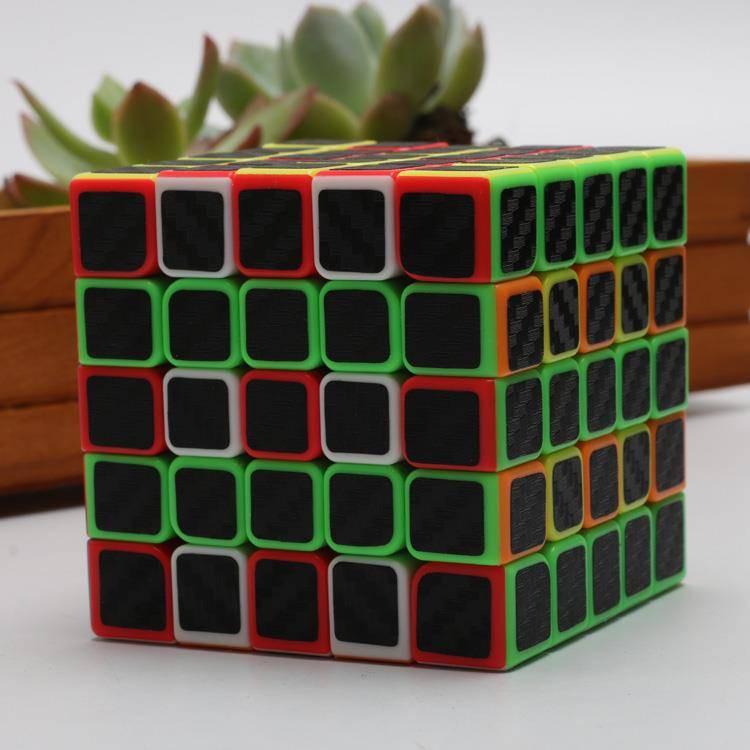 Đồ Chơi Rubik Sợi Carbon 5th-order Chuyên Nghiệp