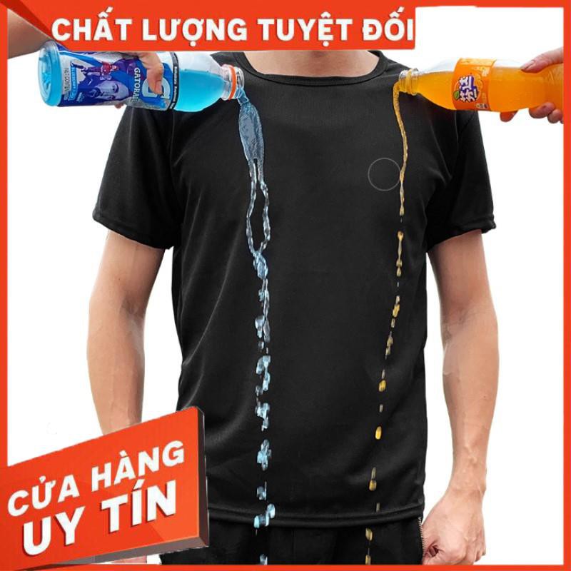 Áo thun thần kỳ Tech Pro, Áo chống bám nước, chống bám bẩn, tự làm sạch, tuần chỉ cần giặt 1 lần