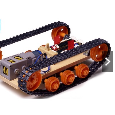 Mô hình Robot lắp ráp xe ô tô TRACKED VEHICLE CHASSIS KIT 70108 TAMIYA