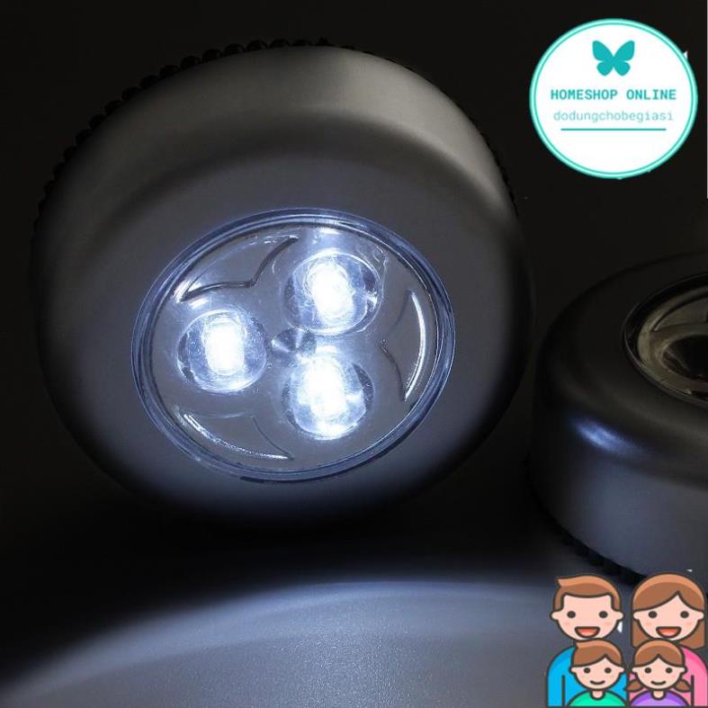Đèn chạm cảm ứng không dây tiện lợi gắn tường/tủ/nhà bếp đa năng không vỏ