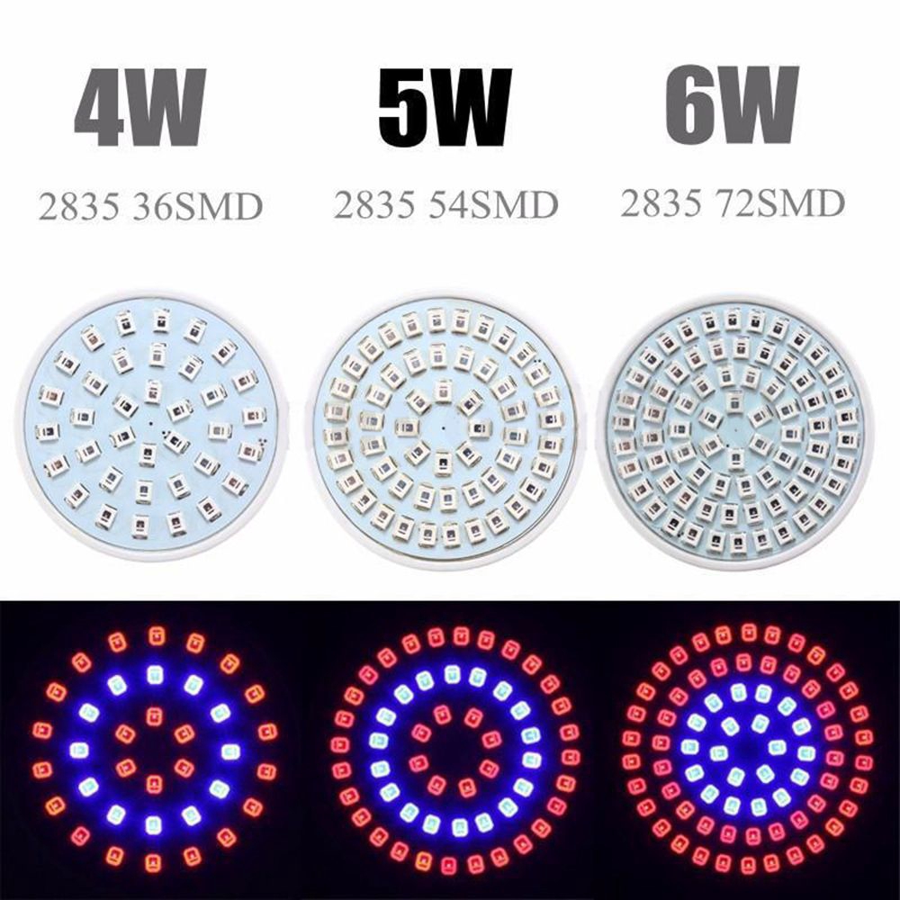 Đèn LED trồng cây E27 / GU10 / MR16