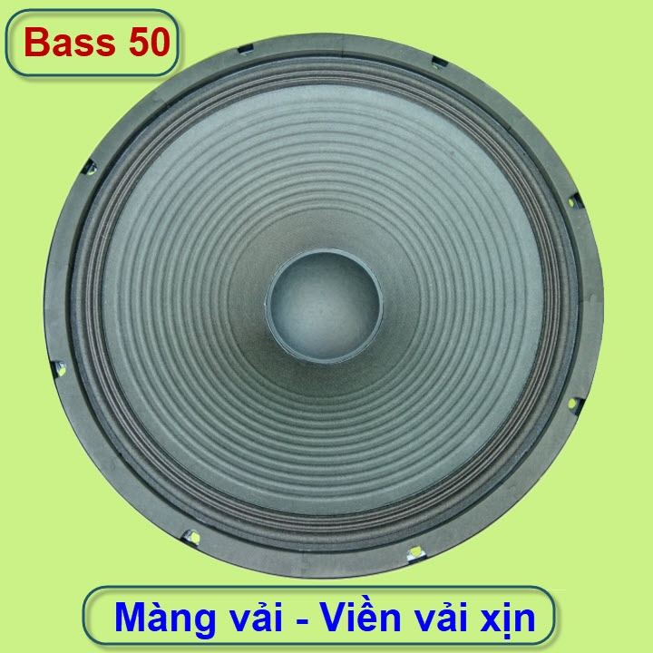 Loa Bass 50 5 tấc cho loa kéo công suất 200W 4Ohm cho mạch loa kéo công suất lớn