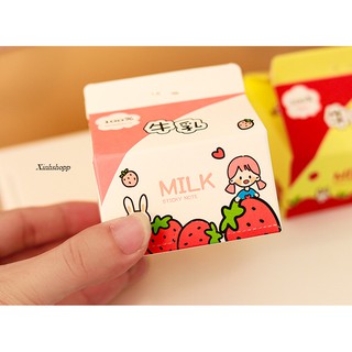 Tập Giấy Nhớ Hộp Sữa (Đọc Mô Tả Sản Phẩm)