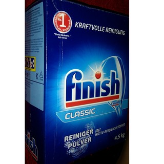 Bột rửa chén bát Finish Đức Hộp 4,5kg