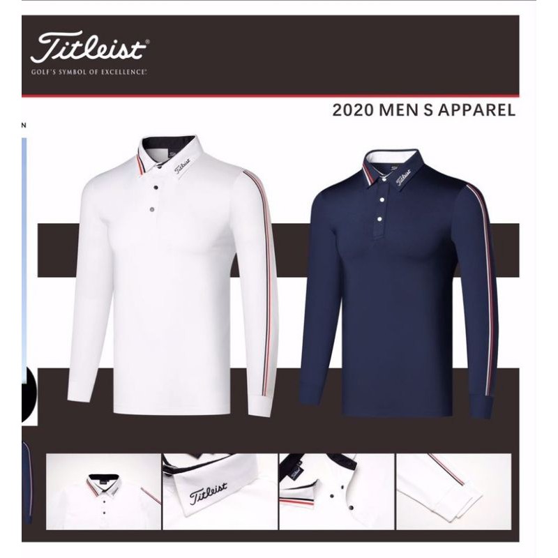 Áo Golf Dài tay Fj và Titleist mẫu mới nhất 2020