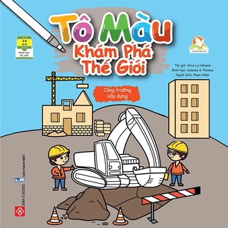 Sách-Combo (8 tập) - Tô màu khám phá thế giới