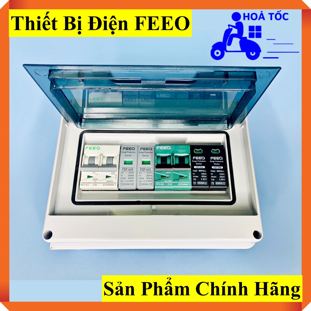 Tủ điện Solar 3Kw AC+DC - Feeo