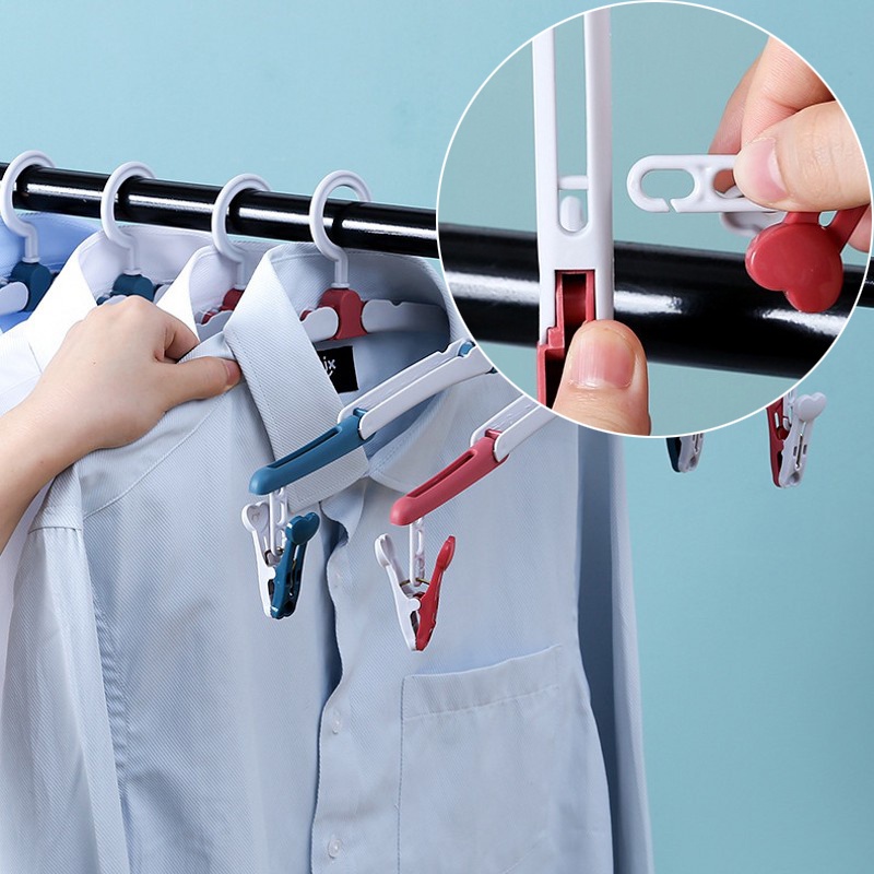 Móc Treo Quần Áo Có Thể Gấp Gọn Đa Năng Tiện Dụng