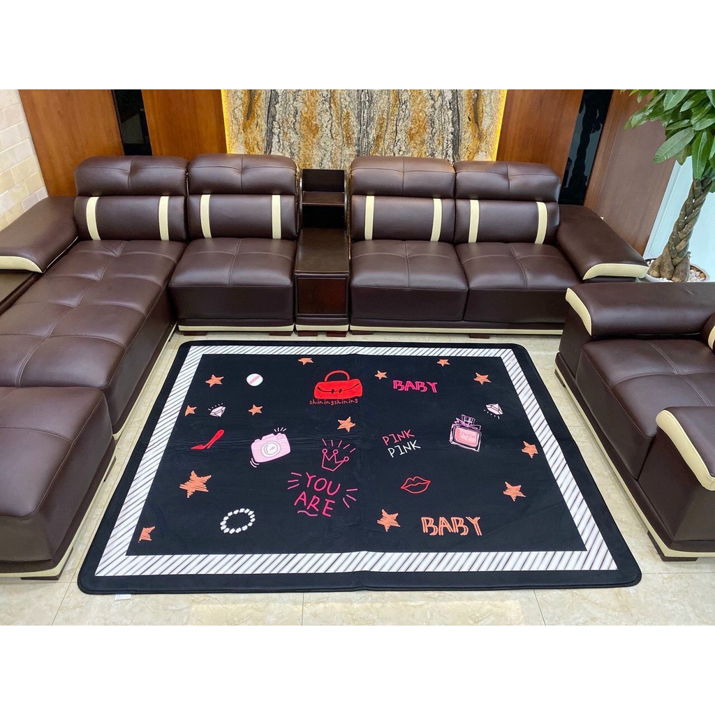 CHẠY XẢ KHO SALE thảm nhung trải sàn 1m6x2m