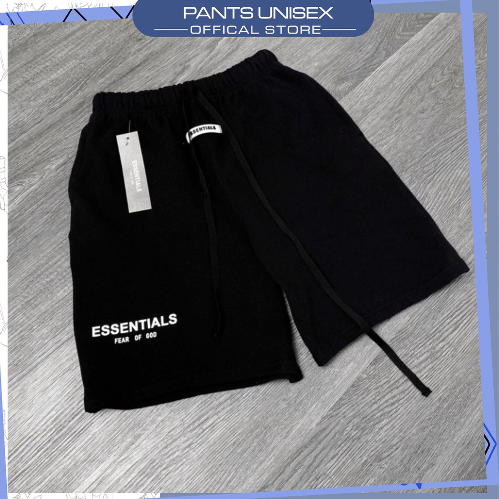 ⚡[ RẺ VÔ ĐỊCH ] Quần short nỉ cotton Essentials , quần nam nữ  Pantsunisex✨ | BigBuy360 - bigbuy360.vn