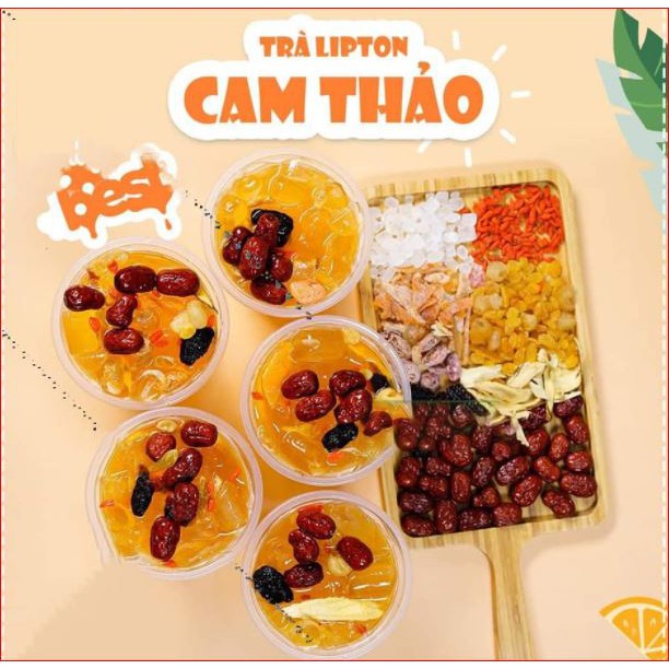 COM BO 15 GÓI TRÀ LIPTON CAM THẢO 11 VỊ - PHIÊN BẢN MỚI_TRÀ THẢO MỘC