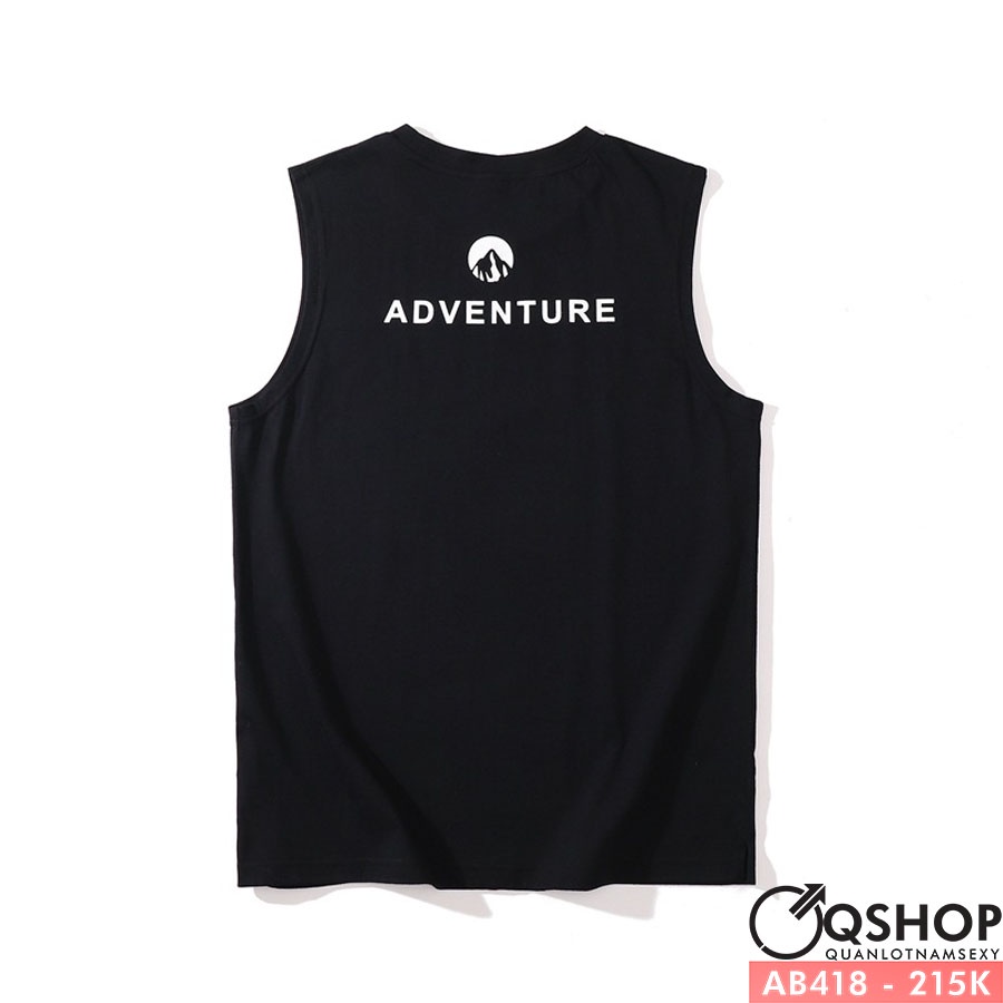 Áo thun ba lỗ thun cotton QSHOP AB418