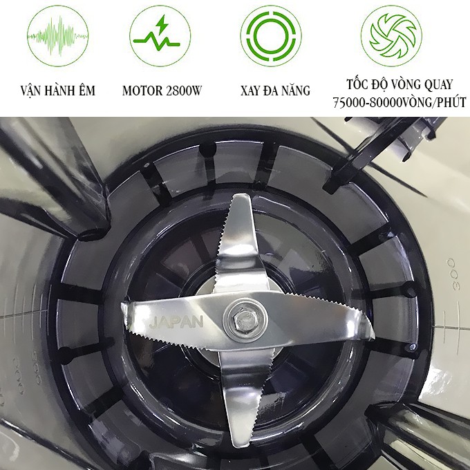 Máy xay đậu nành đa năng Fuki 2800W