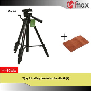 Chân máy ảnh Benro T660EX + Da cừu lau len (Da thật)