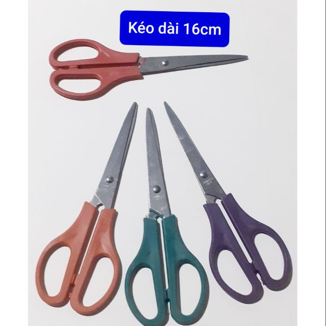 Kéo cắt thủ công giá rẻ được chọn màu(16cm)