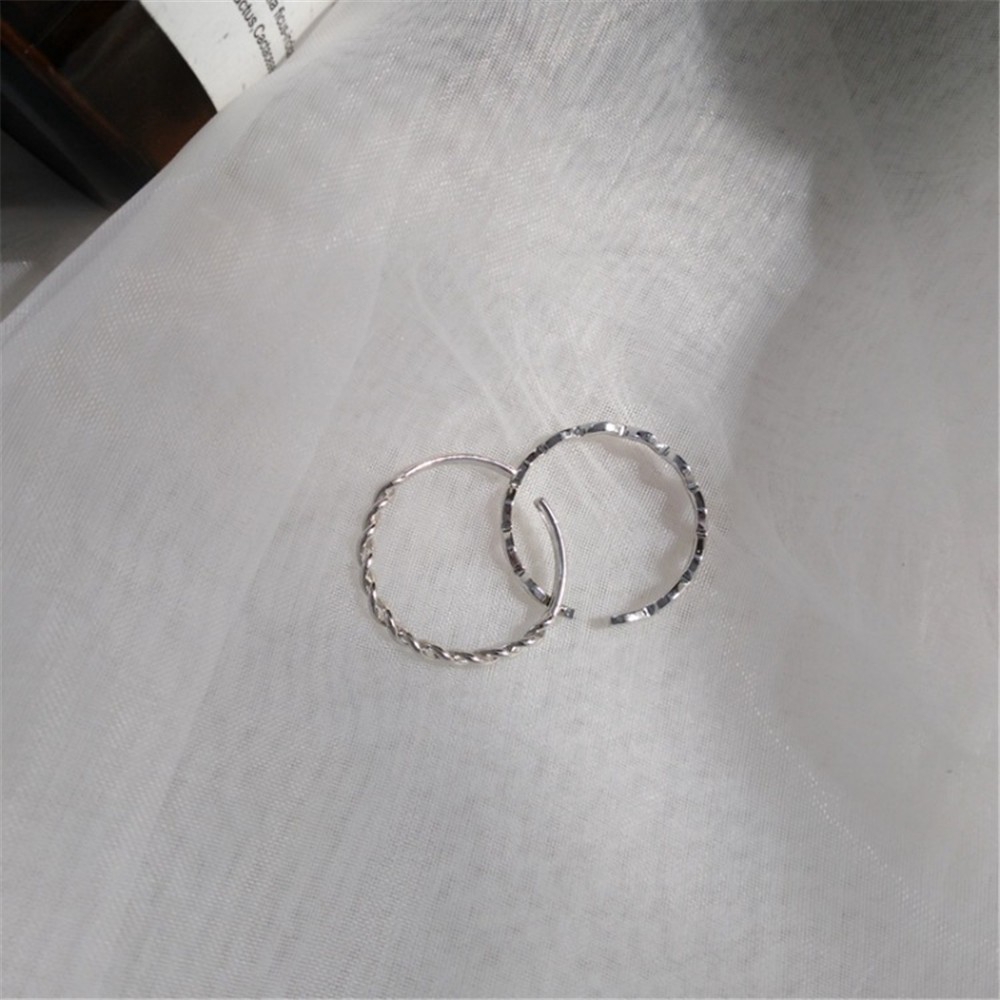 Set 2 nhẫn đơn giản phong cách Hàn Quốc sành điệu cho nữ