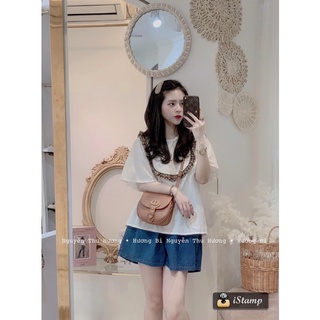Áo tay lỡ phối bèo