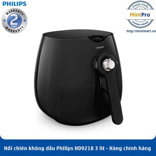 Mua Nồi chiên không dầu Philips HD9218 3 lít – Hàng Chính Hãng – Bảo Hành 2 Năm Toàn Quốc