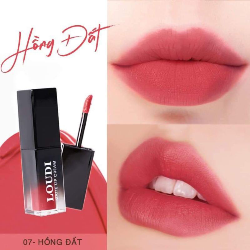 SON LOUDI LIPSTICK KEM LÌ 8 MÀU