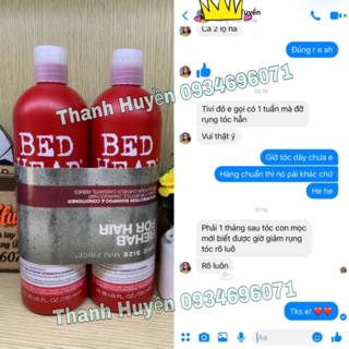 DẦU GỘI TIGI Đỏ (Chính hãng)