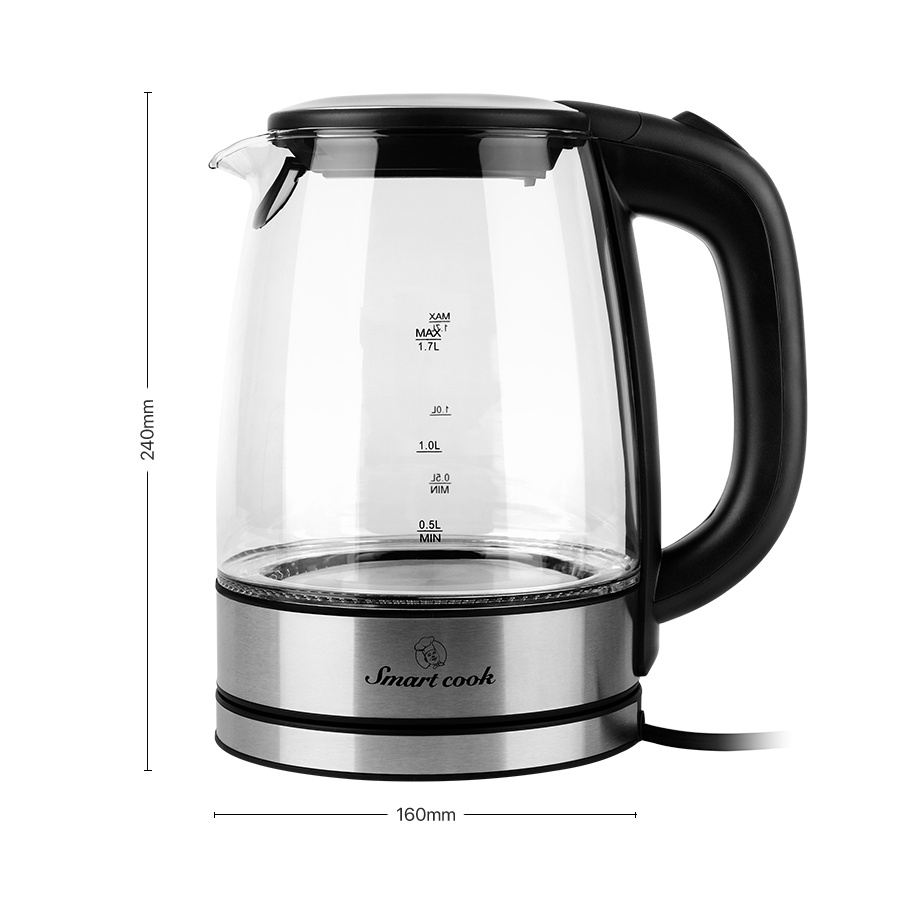 Ấm đun nước siêu tốc Smartcook ICS-3859 1.7l