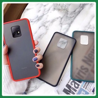 [Freeship] Ốp lưng trong nhám Xiaomi redmi note 9 / note 9 pro / note 9s viền dẻo màu chống sốc