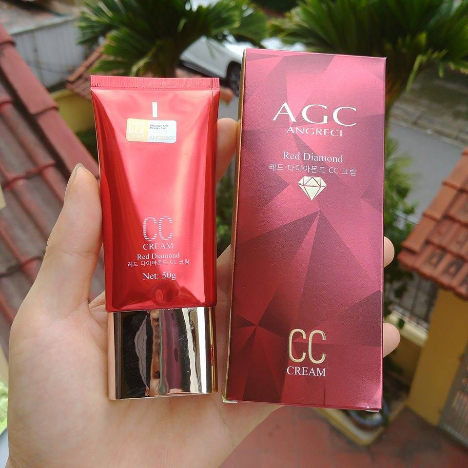 KEM NỀN AGC ĐỎ- KEM CC SIÊU MỊN