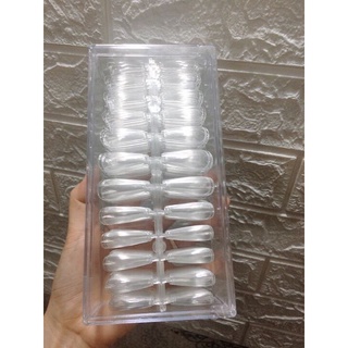 Móng úp form thang Âu Mỹ, móng úp thang làm nailbox