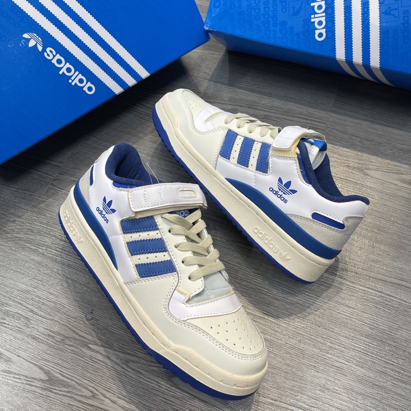 | CÓ SẴN - ẢNH THẬT | Giày thể thao adidas kem kẻ xanh mẫu mơi 2022 bản đẹp kèm box bảo vệ