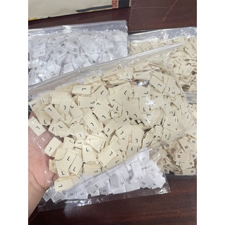 Mác size quần áo chất lụa / cotton