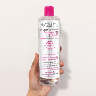 Nước tẩy trang maycreate 300ml cho da dầu, da mụn