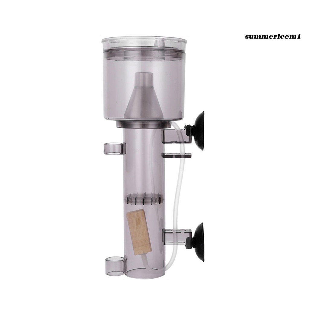 【Ready Stock】Pneumatic Fish Tank Protein Separator Seawater Skimmer Aquarium Oxygen Filter