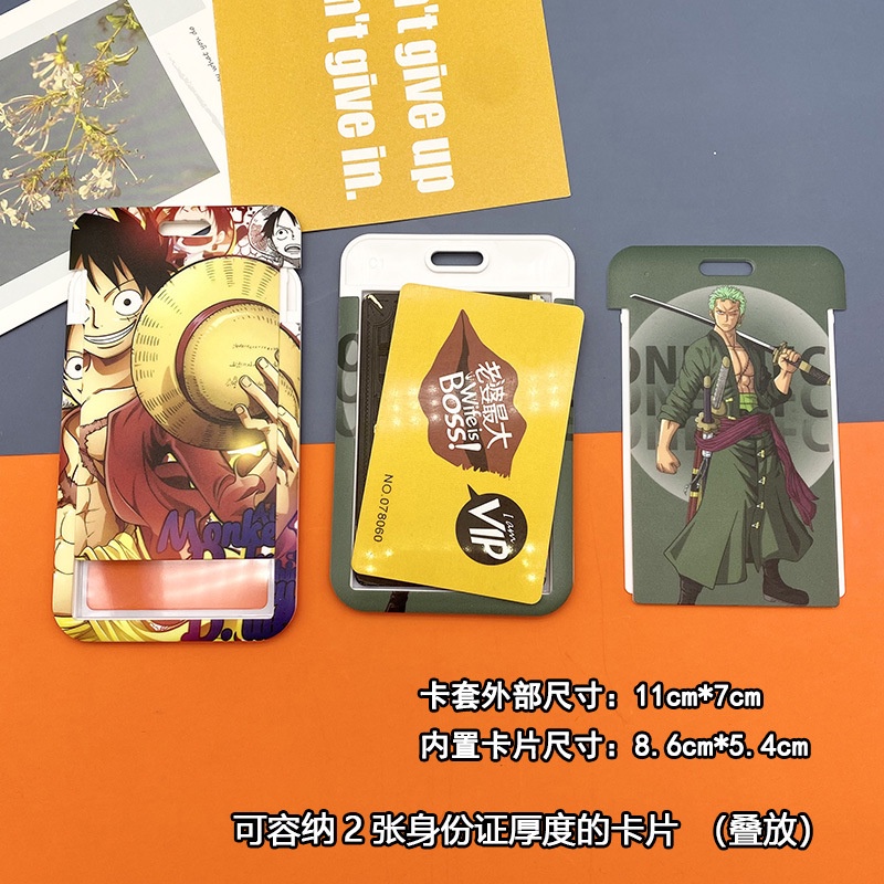 Bao Da Đựng Thẻ Học Sinh Hình One Piece
