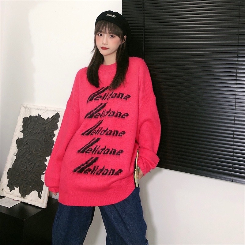 ÁO LEN DÁNG DÀI WE11DONE DÀNH CHO NAM VÀ NỮ MÙA THU ĐÔNG