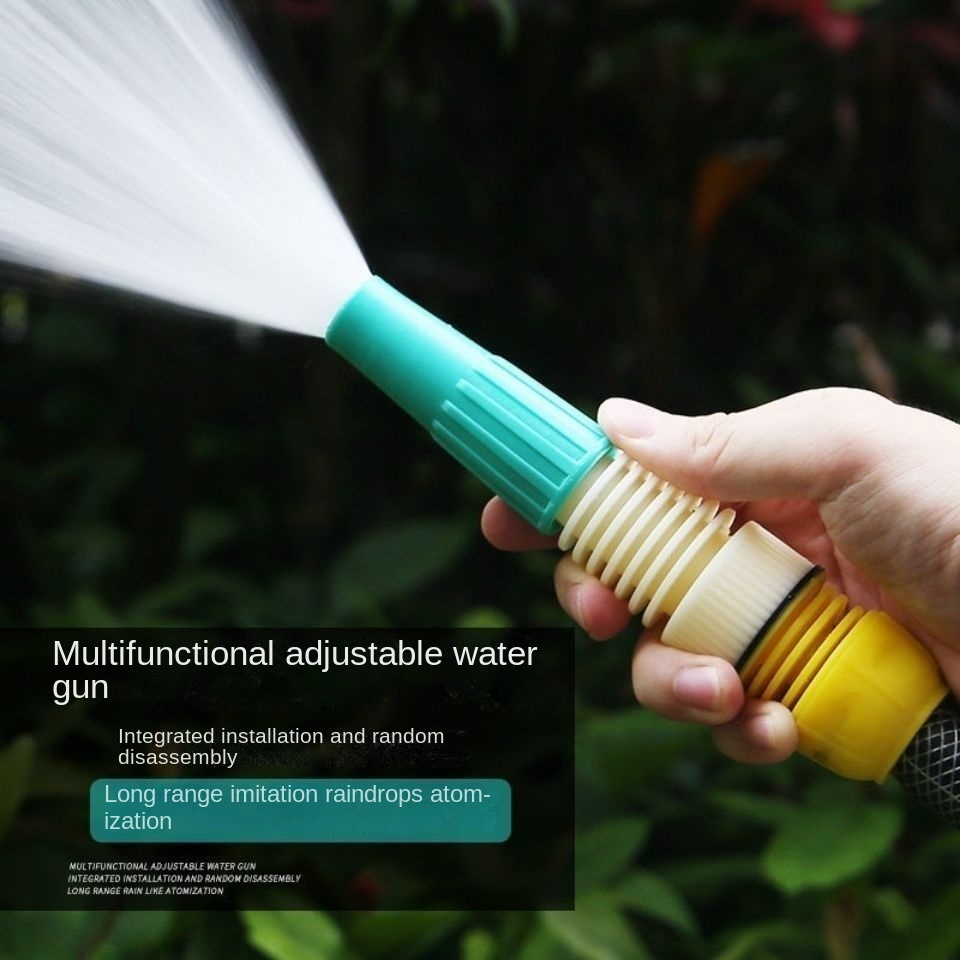 Vòi Phun Nước Tưới Cây 4 Điểm 6 Điểm 3 cm Áp Suất Lớn