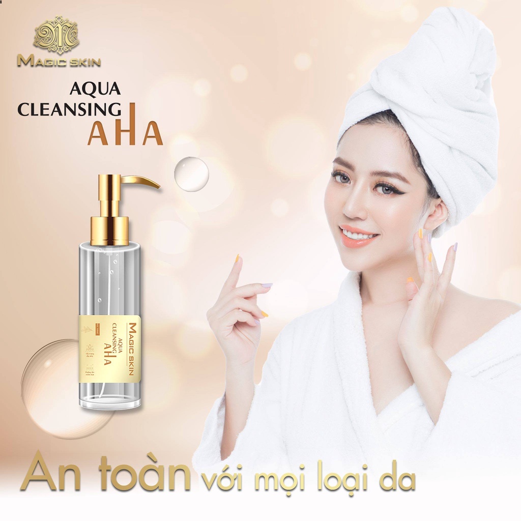Nước tẩy trang dịu nhẹ AQUA CLEANSING AHA Magic Skin | BigBuy360 - bigbuy360.vn