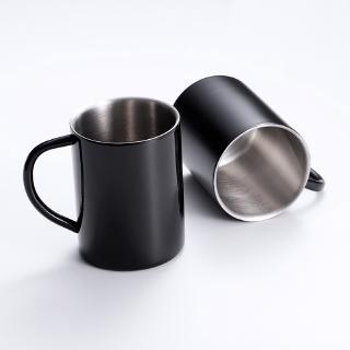 Cốc cà phê bằng thép không gỉ 304 màu đen