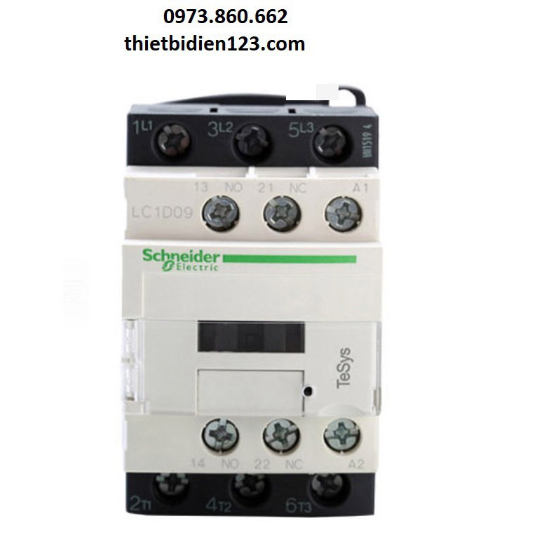 Contactor schneider 32A - 220V -TBĐ -Thiết bị điện giá tốt