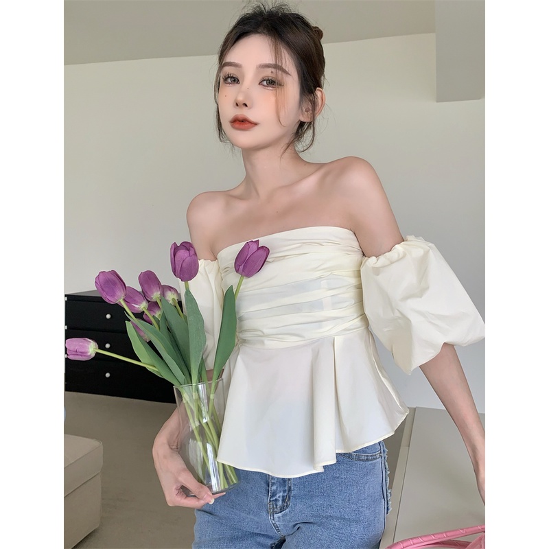 Áo Thun Màu Trơn Dáng Ôm Thời Trang Cá Tính Dễ Phối Đồ