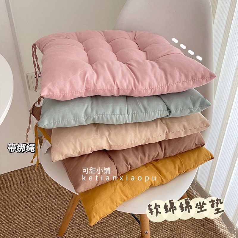 Đệm Lót Ghế Ngồi Hình Tròn/Vuông Dày Dặn Êm Ái