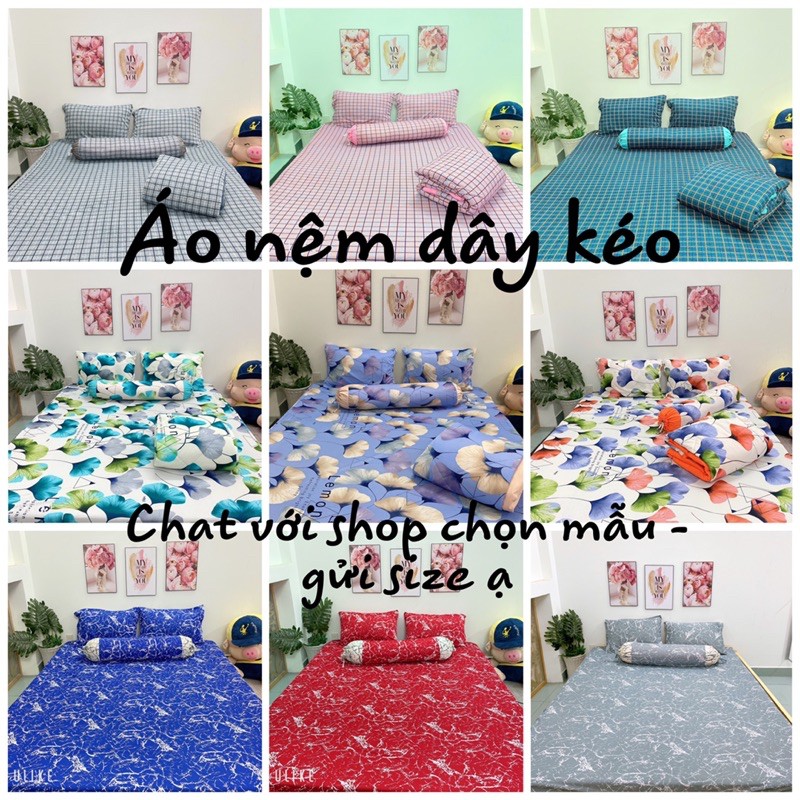 áo nệm dây kéo - chat với shop chọn mẫu