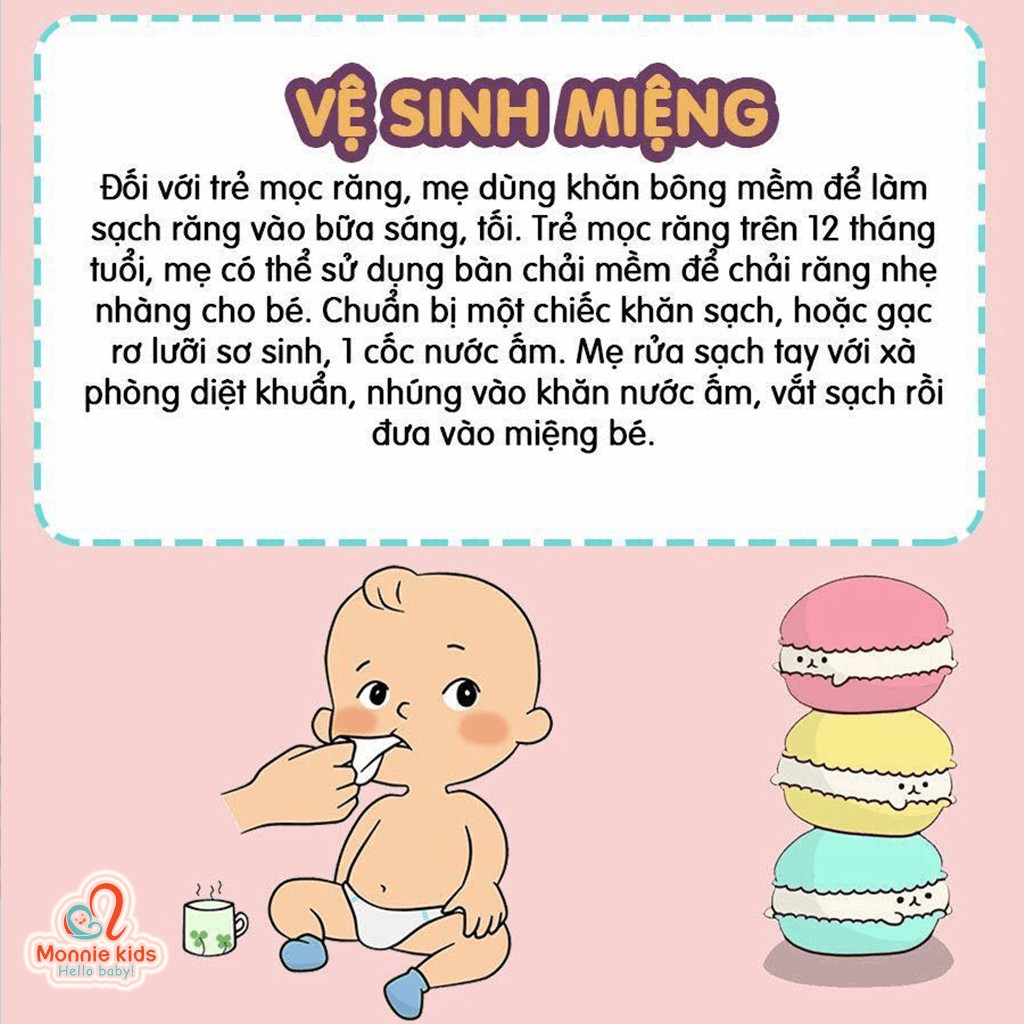 Rơ lưỡi Đông Fa cho bé, rơ lưỡi hàng Việt Nam chất lượng cao hộp 50 cái - Monnie Kids