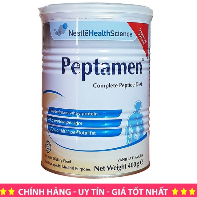 Sữa peptamen cho bênh nhân suy kiệt u