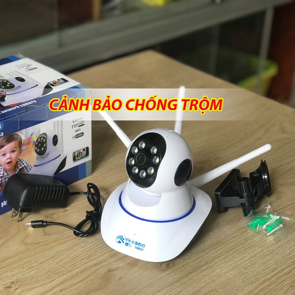 CAMERA YOOSEE LED ĐÊM CÓ MÀU 2.0 Full HD 1080P GÓC RỘNG - COMBO CAMERA KÈM THẺ NHỚ 64GB | WebRaoVat - webraovat.net.vn